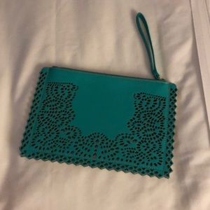 Teal Wristlet